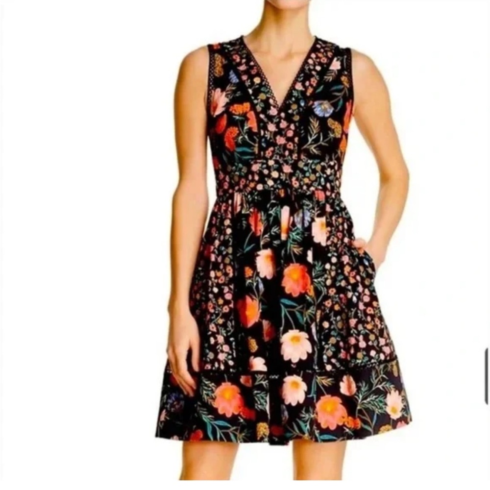 Kate Spade Mixed Blossom Dress Size 4
